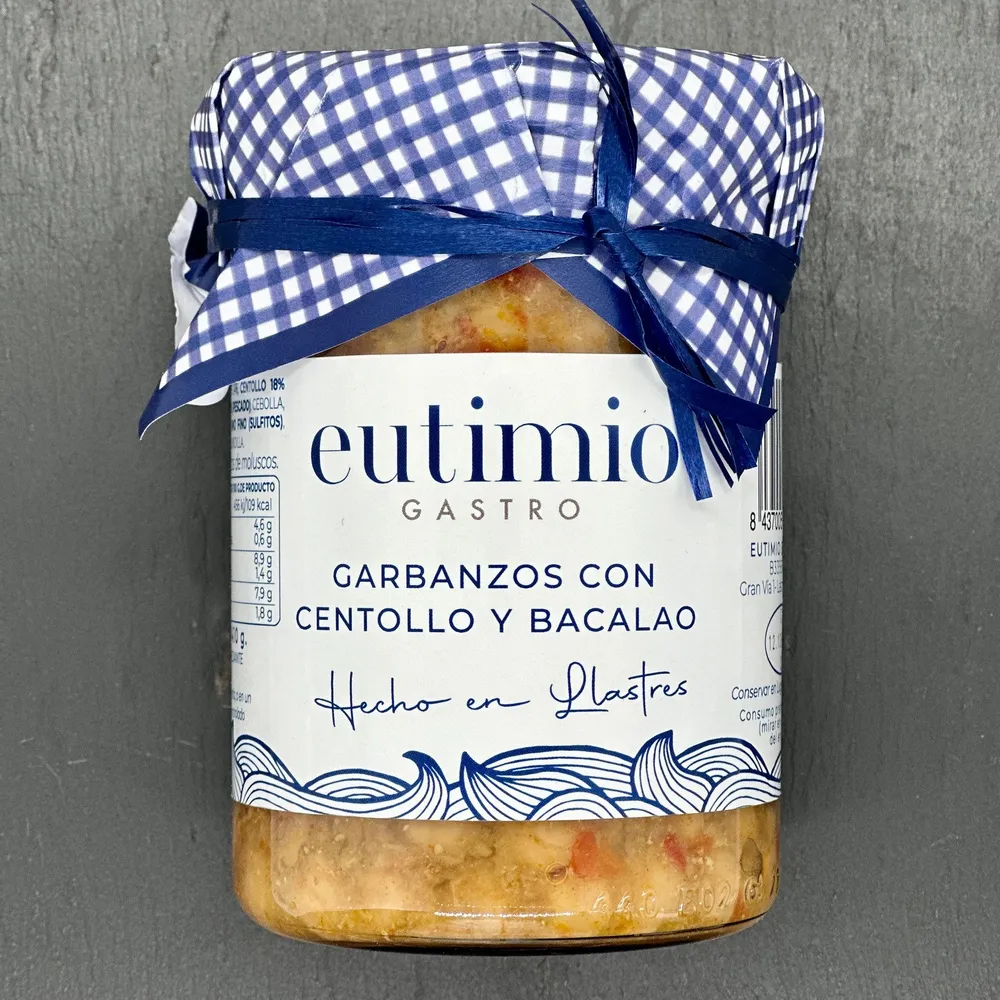 Garbanzos con Centollu y Bacalao 410 g