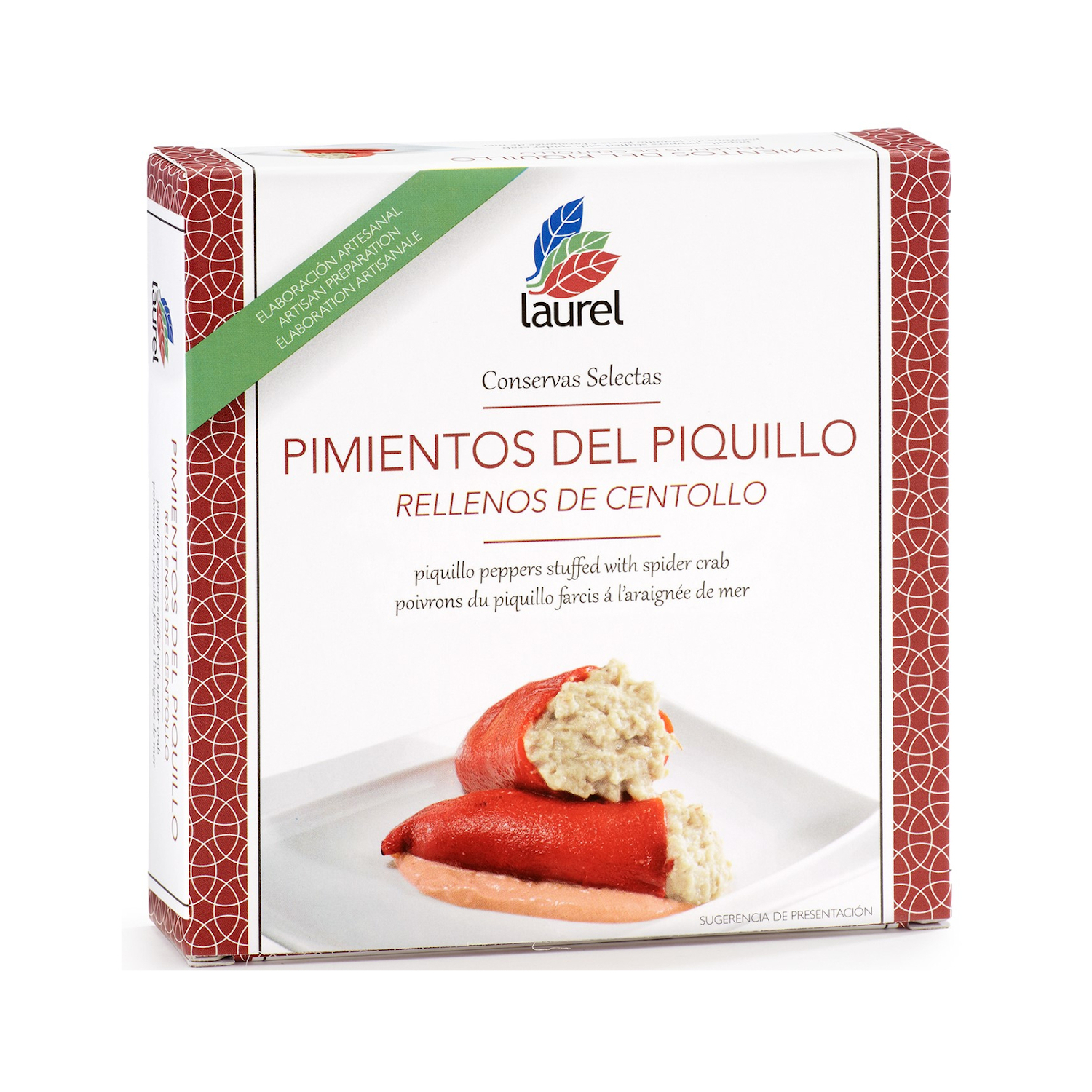 Pimientos del piquillo rellenos de Centollo