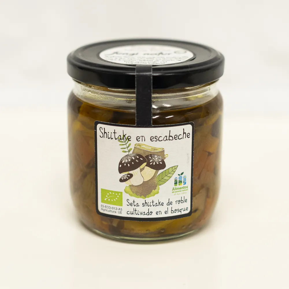 Escabeche de Shiitake ecológico